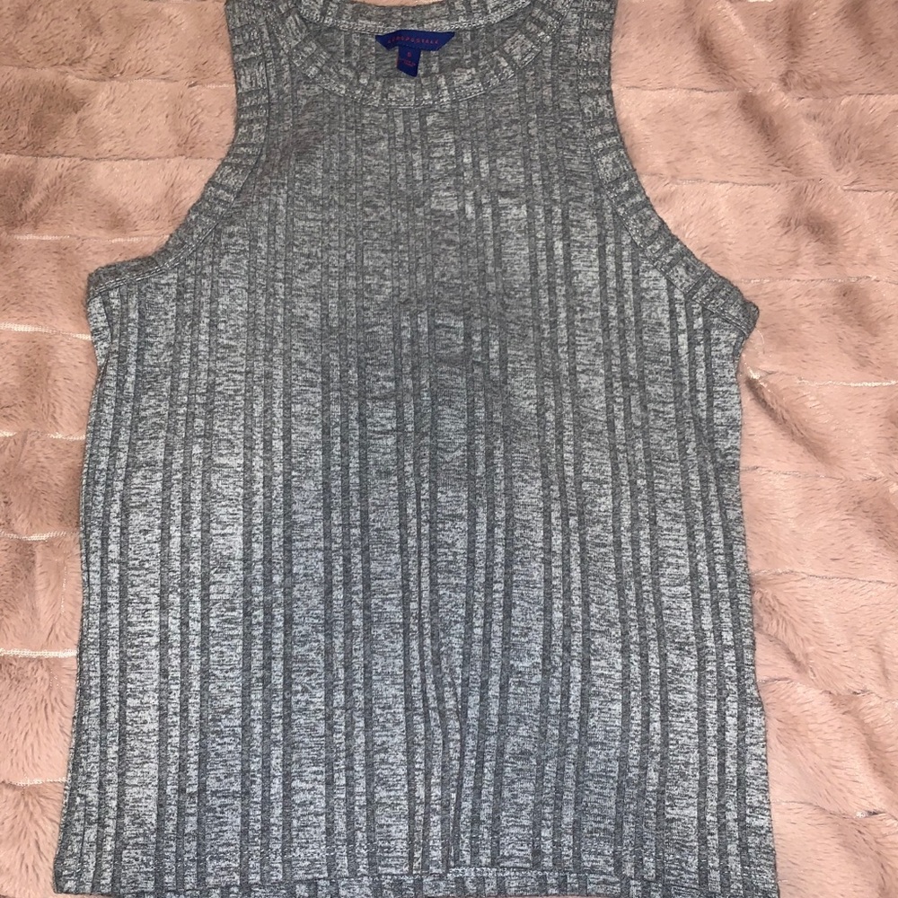 textured halter top